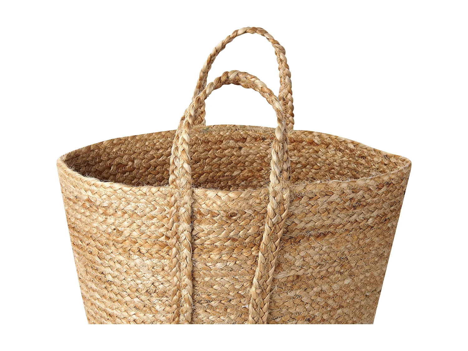 Set van 2 manden ORNACH Jute Natuurlijk