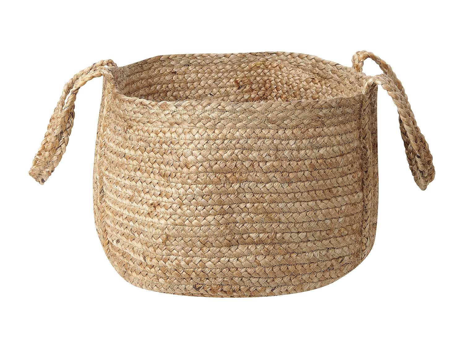 Lot de 2 paniers KORNAK Jute Naturel