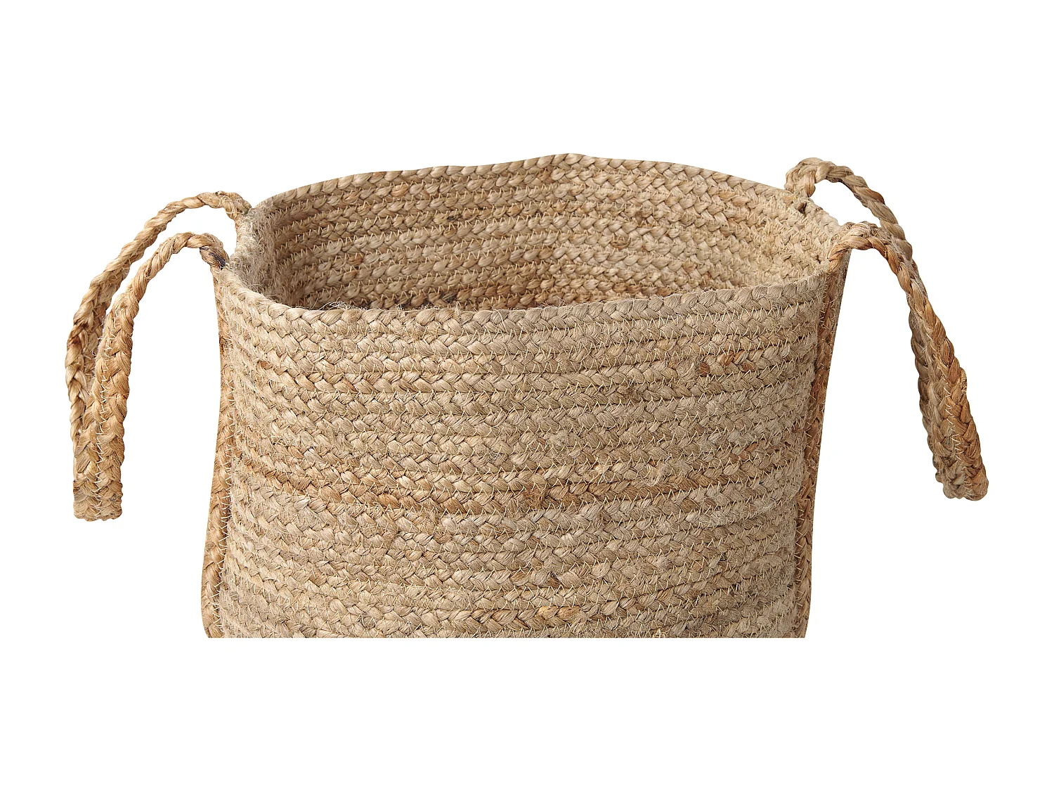 Set di 2 cestini KORNAK Iuta Naturale