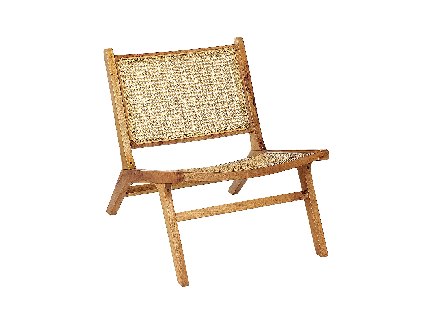 Chaise de salle à manger MIDDLETOWN Bois d'acajou Naturel