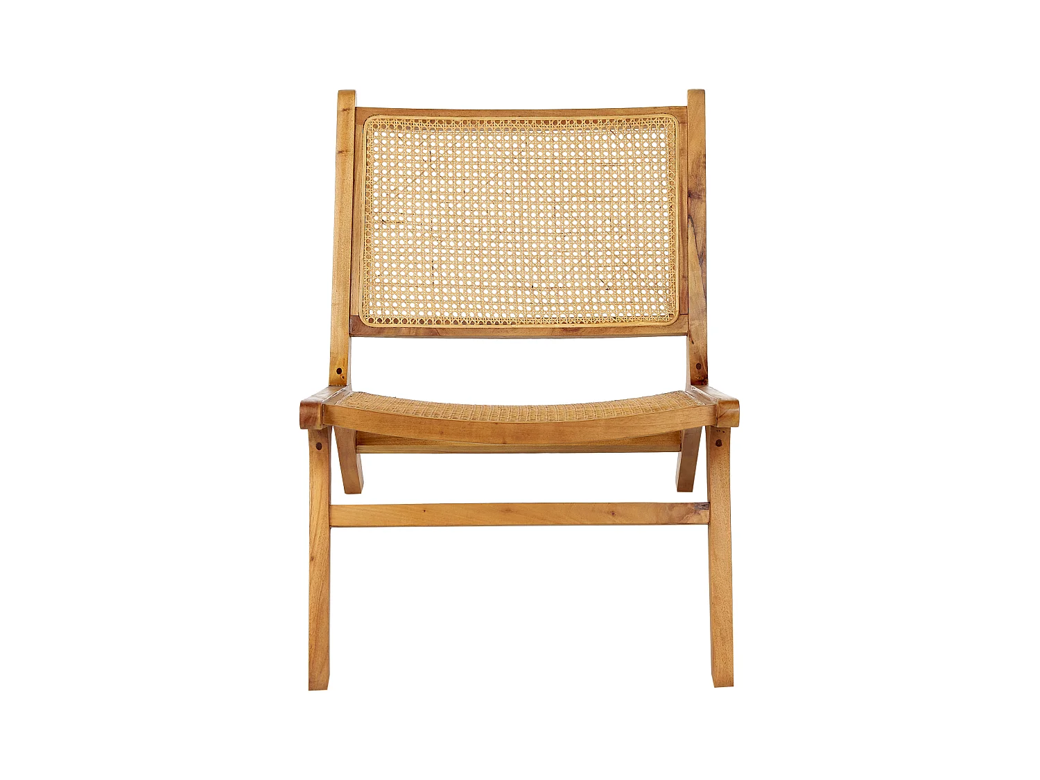 Chaise de salle à manger MIDDLETOWN Bois d'acajou Naturel