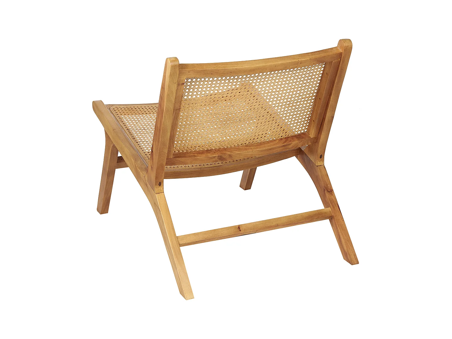Chaise de salle à manger MIDDLETOWN Bois d'acajou Naturel