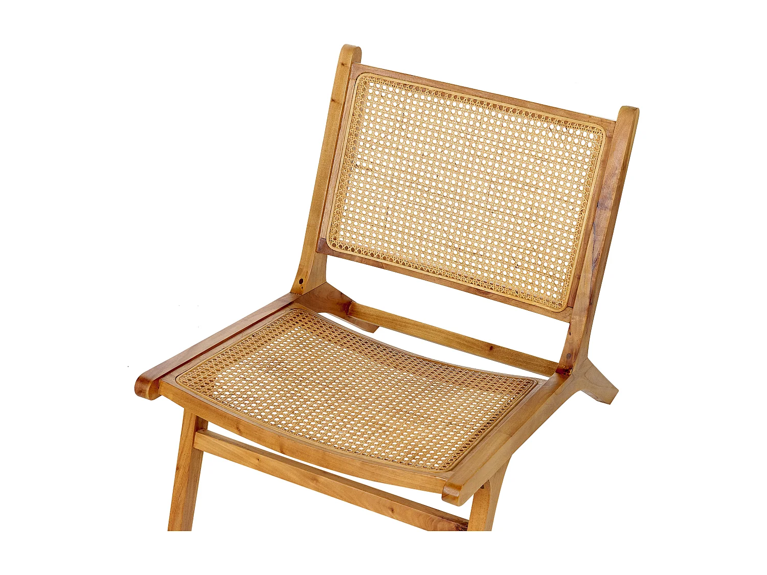 Chaise de salle à manger MIDDLETOWN Bois d'acajou Naturel