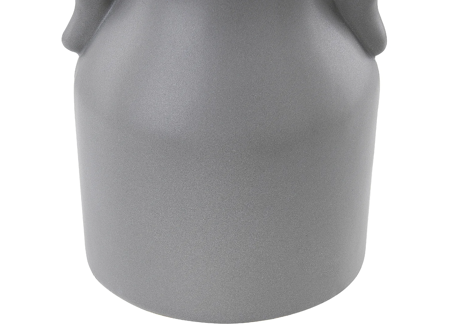 Vase à fleurs TRIPOLI Céramique 21 cm Gris