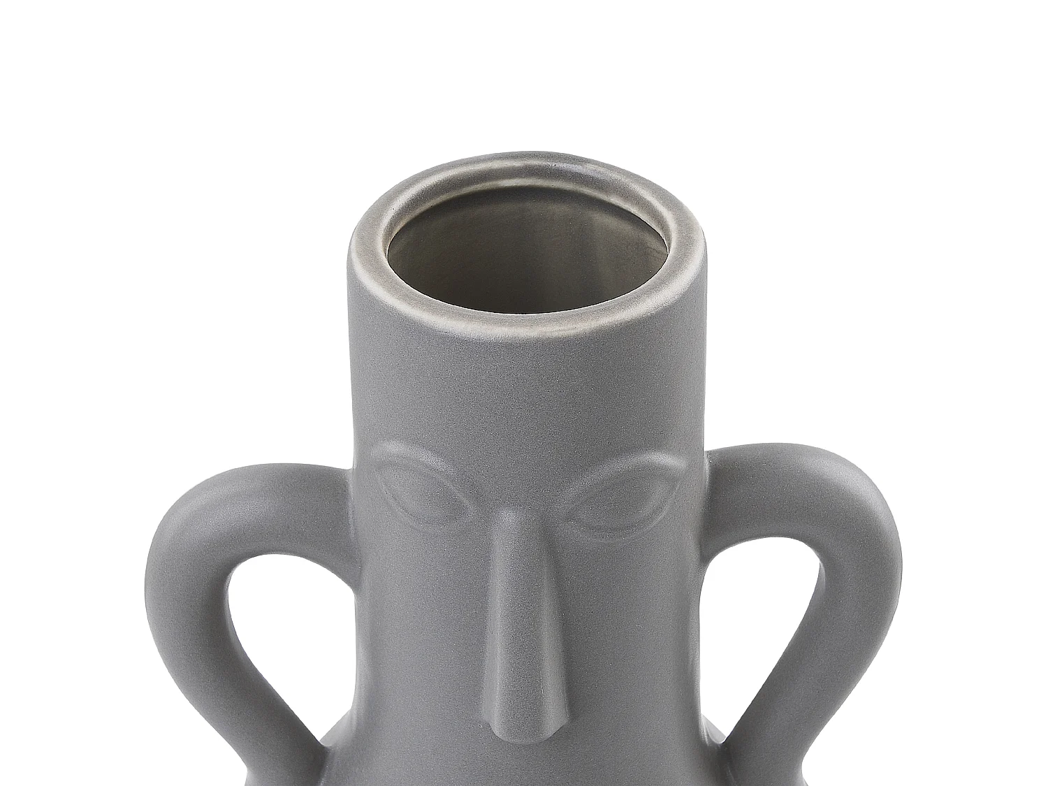 Jarro de flores TRIPOLI Cerâmica 21 cm Cinzento