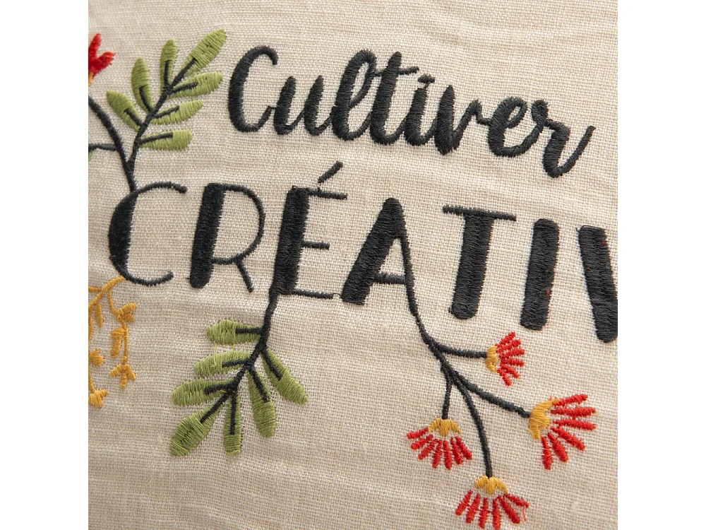 Coussin rond atelier 40 cm