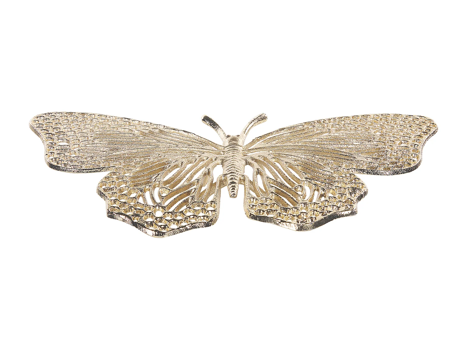 Dekofigur Schmetterling MADIUN Metall Gold