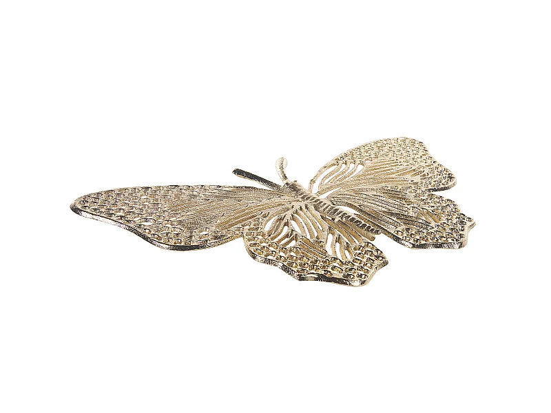 Acessório decorativo Borboleta MADIUN Metal Dourado