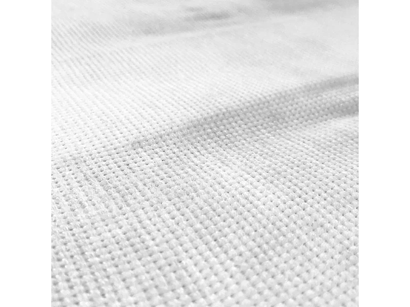 Pack lit 90 x 190 cm sommier tissu gris clair + matelas - REMIMOS