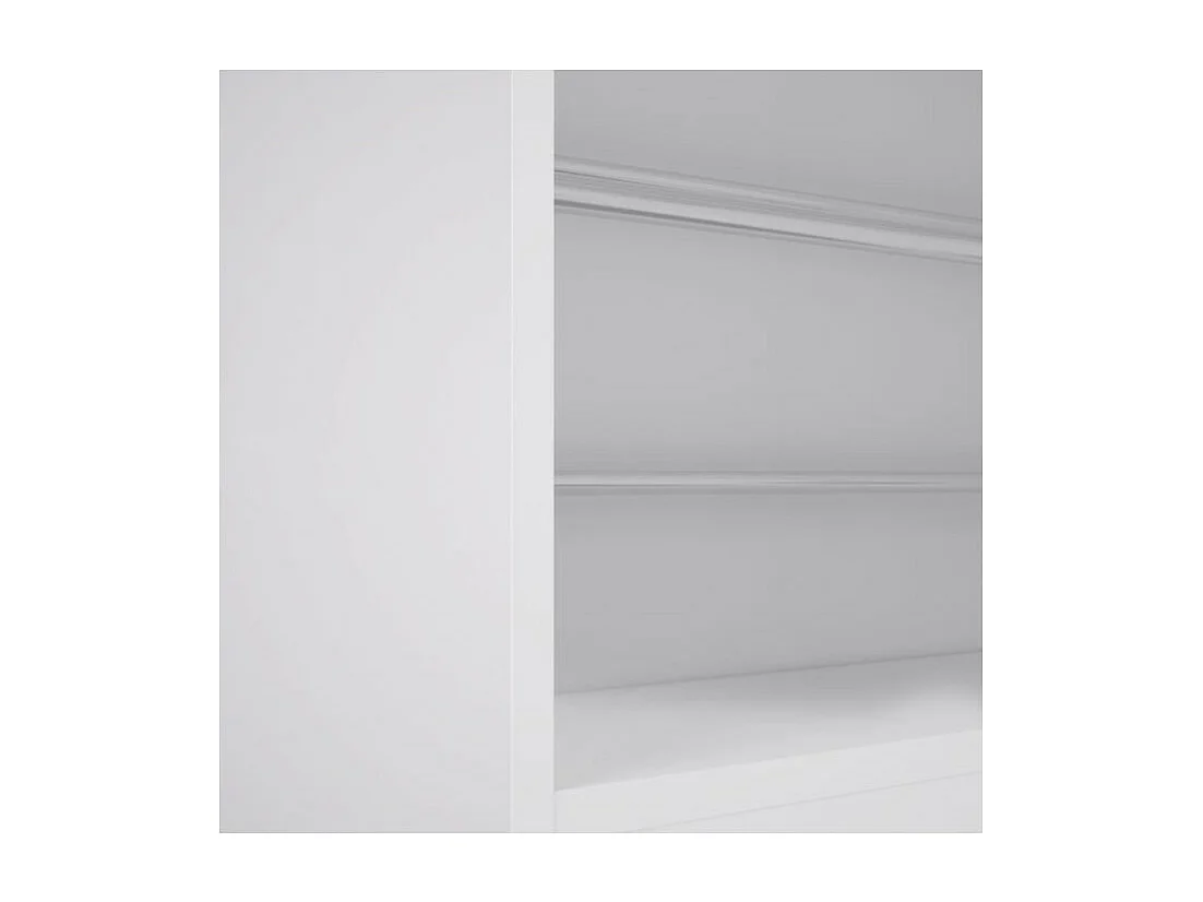 CALMA Scarpiera moderna bianco opaco 50 cm