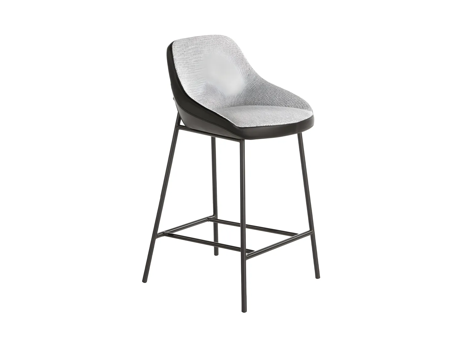 Stoel bekleed met stof en eco-leer 4100 ANGEL CERDA
