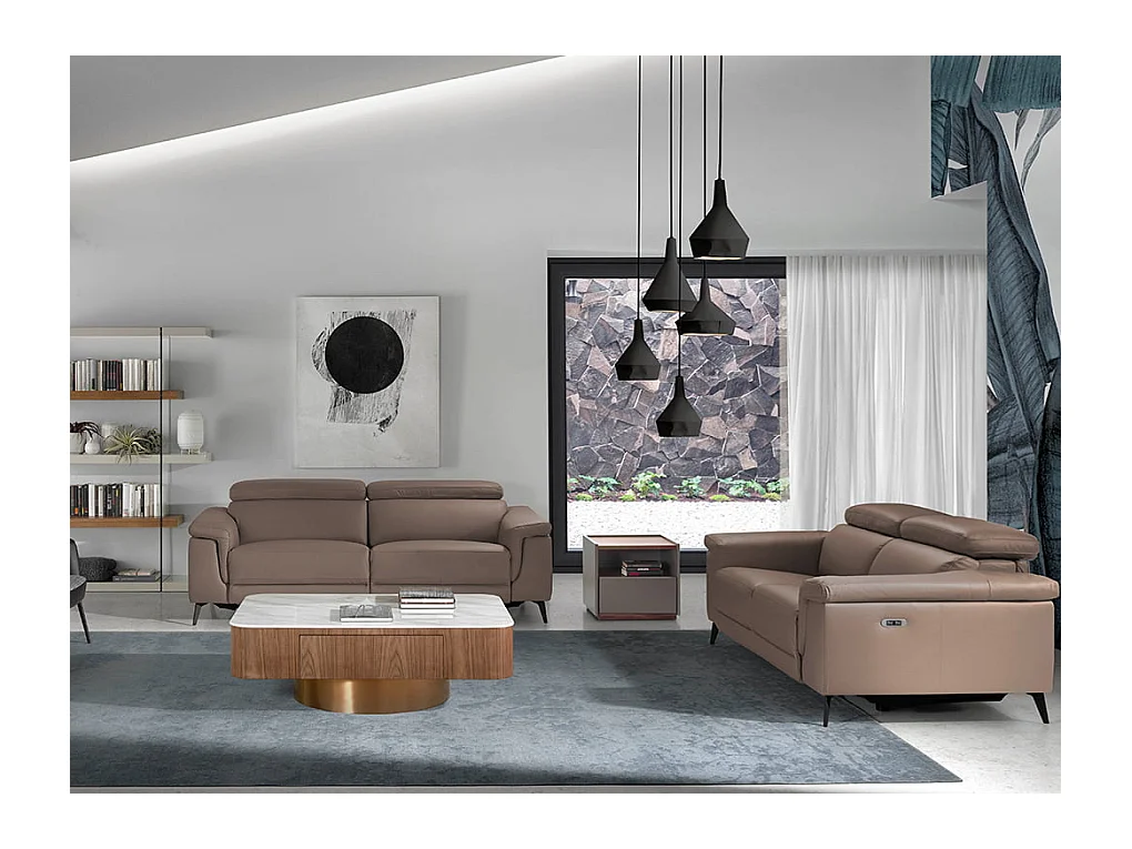 Nachttisch aus Nussbaumholz 7116 ANGEL CERDA