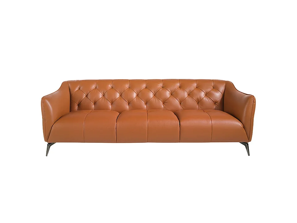 3-osobowa sofa Chester z brązowej skóry 6169 ANGEL CERDA
