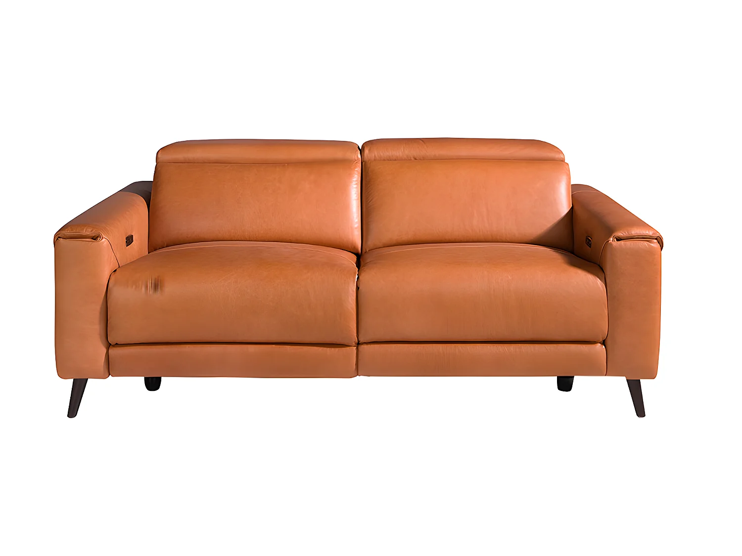 Divano a 3 posti in pelle con cuscini relax   6148 ANGEL CERDA