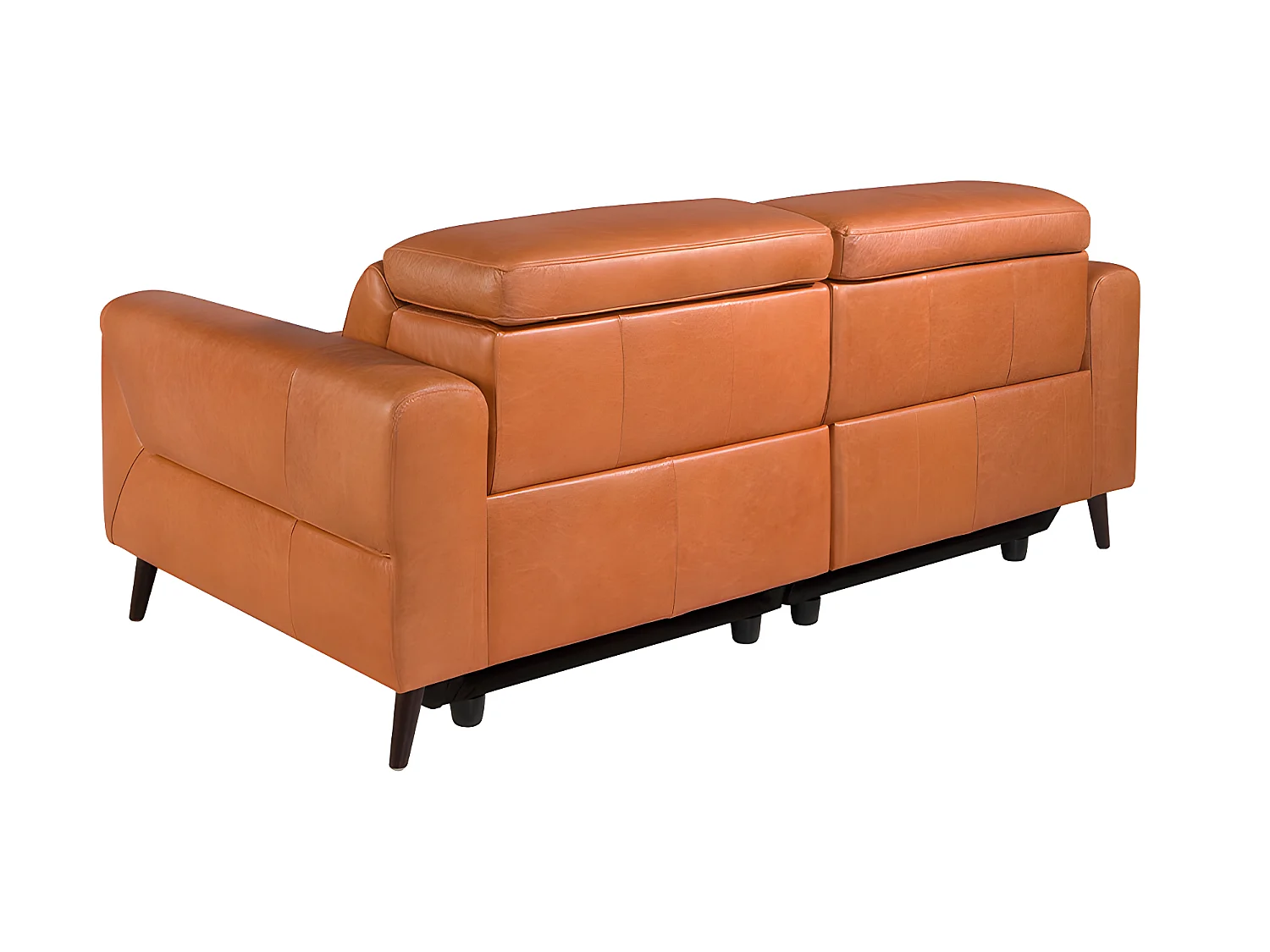 Divano a 3 posti in pelle con cuscini relax   6148 ANGEL CERDA