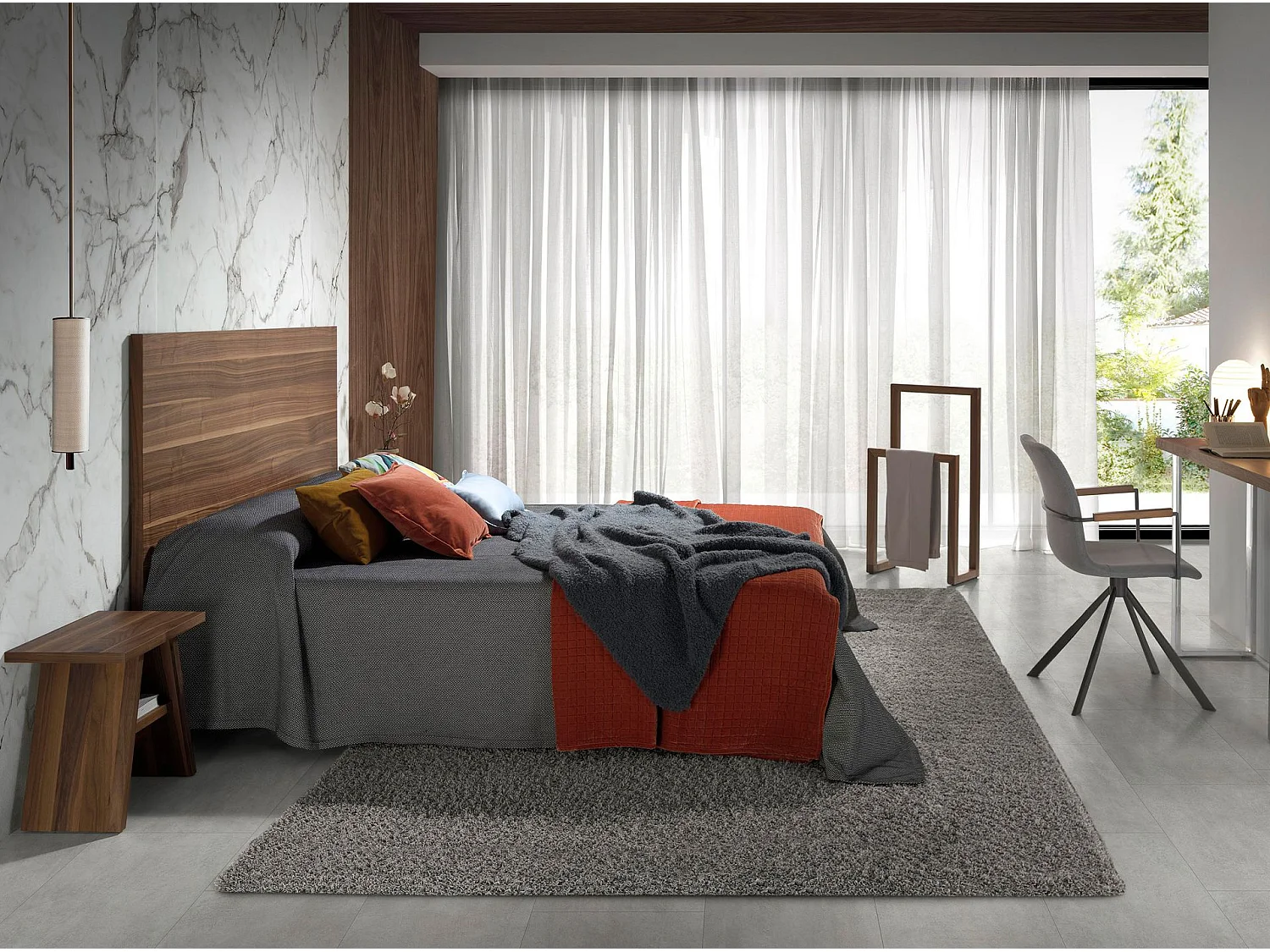 Szafka nocna z drewna sosnowego 7104 ANGEL CERDA