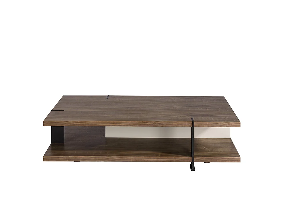 Table basse rectangulaire en noyer 2103 ANGEL CERDA