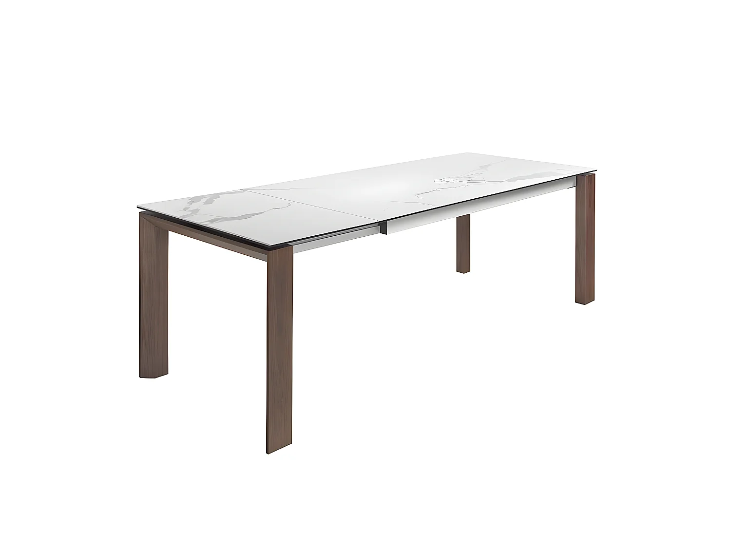 Table à manger en porcelaine et noyer 1095 ANGEL CERDA
