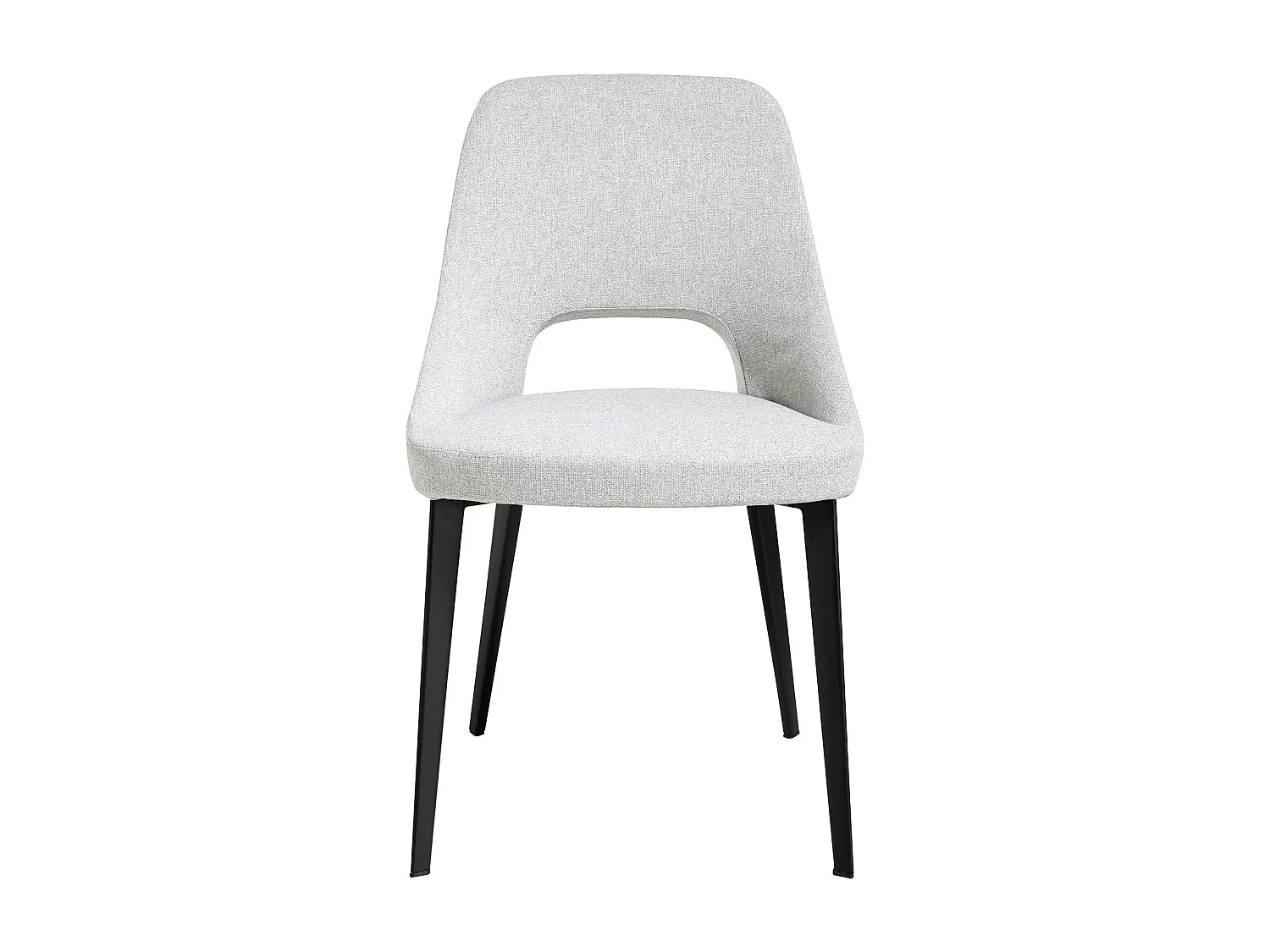 Chaise en tissu gris 4101 ANGEL CERDA