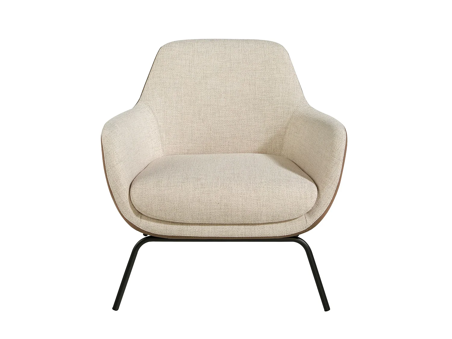 Fauteuil en tissu et croûte de cuir 5099 ANGEL CERDA