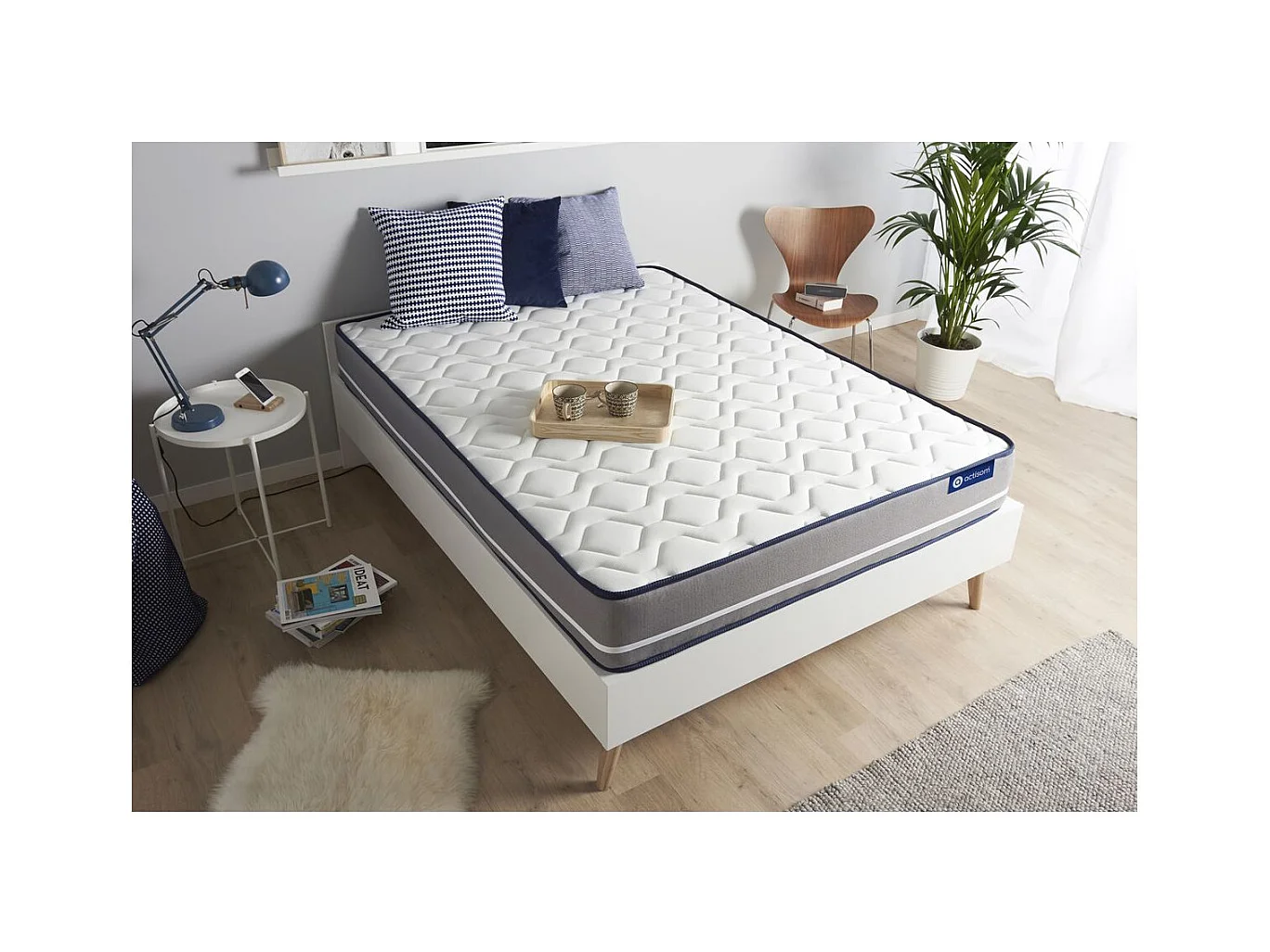 Materasso Actimemo pur 80x200cm - Spessore : 20cm - Memory foam - Rigido