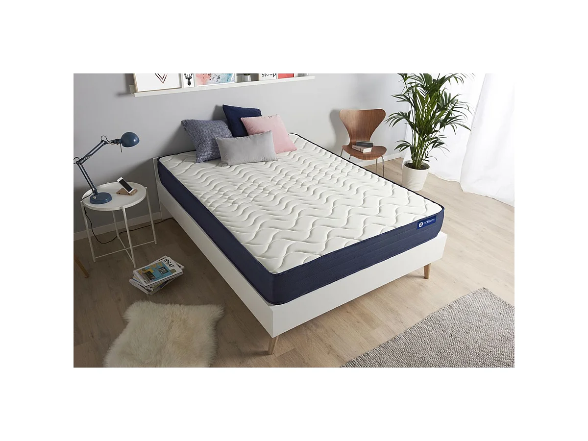 ACTISOM Matelas 120x200 Mémoire de forme 5zones de confort