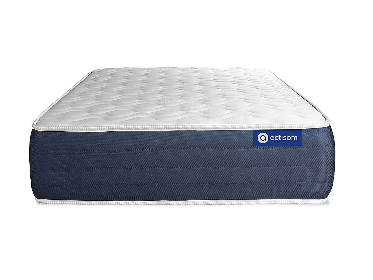 Colchón Actiflex sleep 120x190cm, Grosor: 22cm, Muelles ensacados y espuma viscoelástica, Equilibrado, 3 zonas de confort