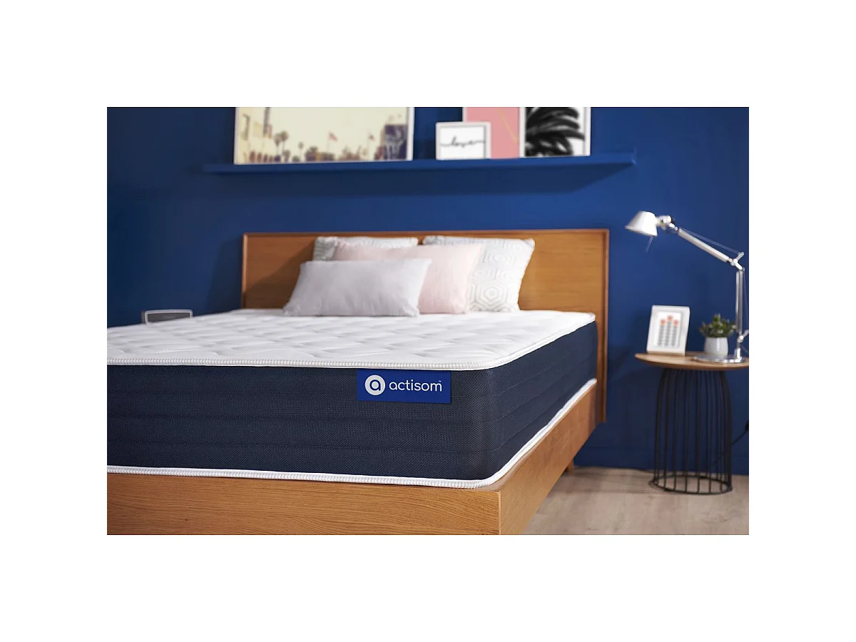 Actiflex sleep matras 120x190cm , Matrasdikte : 22 cm , Pocketveren en traagschuim , Gebalanceerd, 5 comfortzones