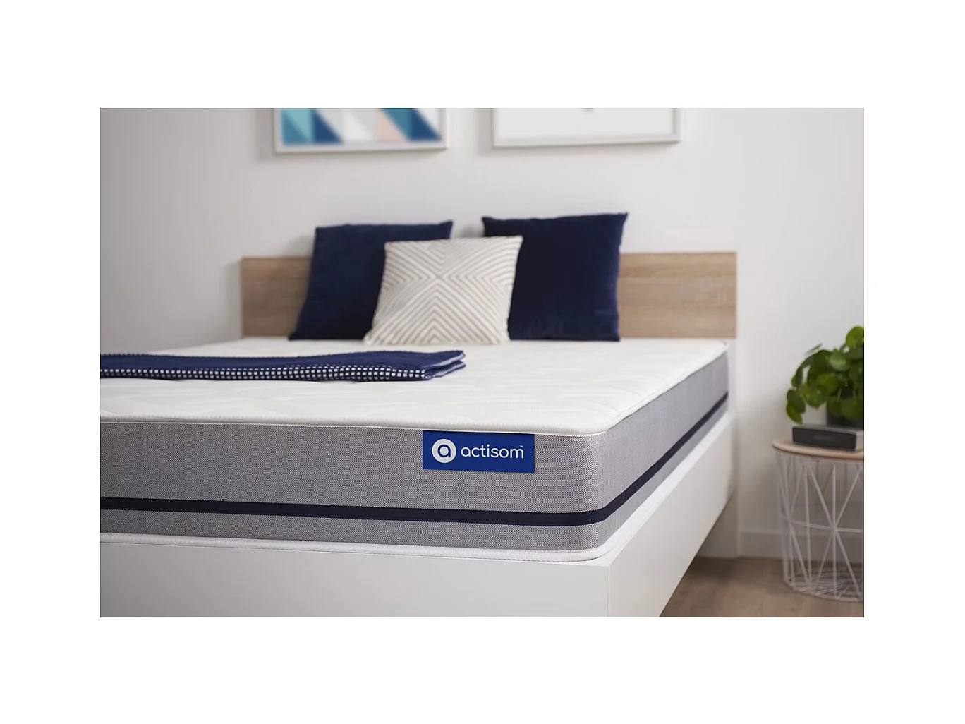 Actilatex soft matratze 80x200cm, Latex und Memory-Schaum, Härtegrad 3, Höhe :20 cm, 3 Komfortzonen