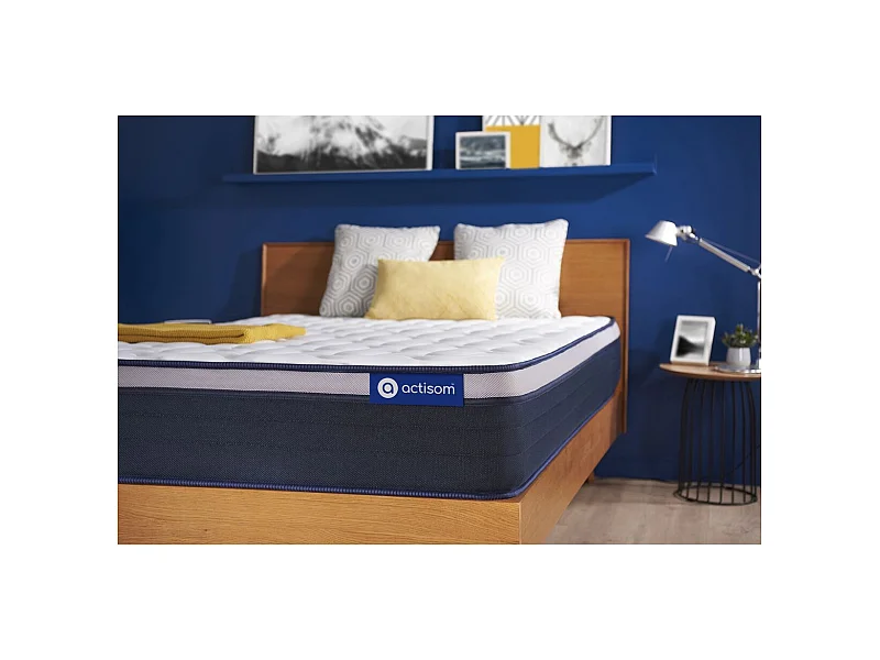 Actiflex max matratze 120x200cm, Taschenfederkern und Memory-Schaum, Härtegrad 4, Höhe :26 cm, 7 Komfortzonen