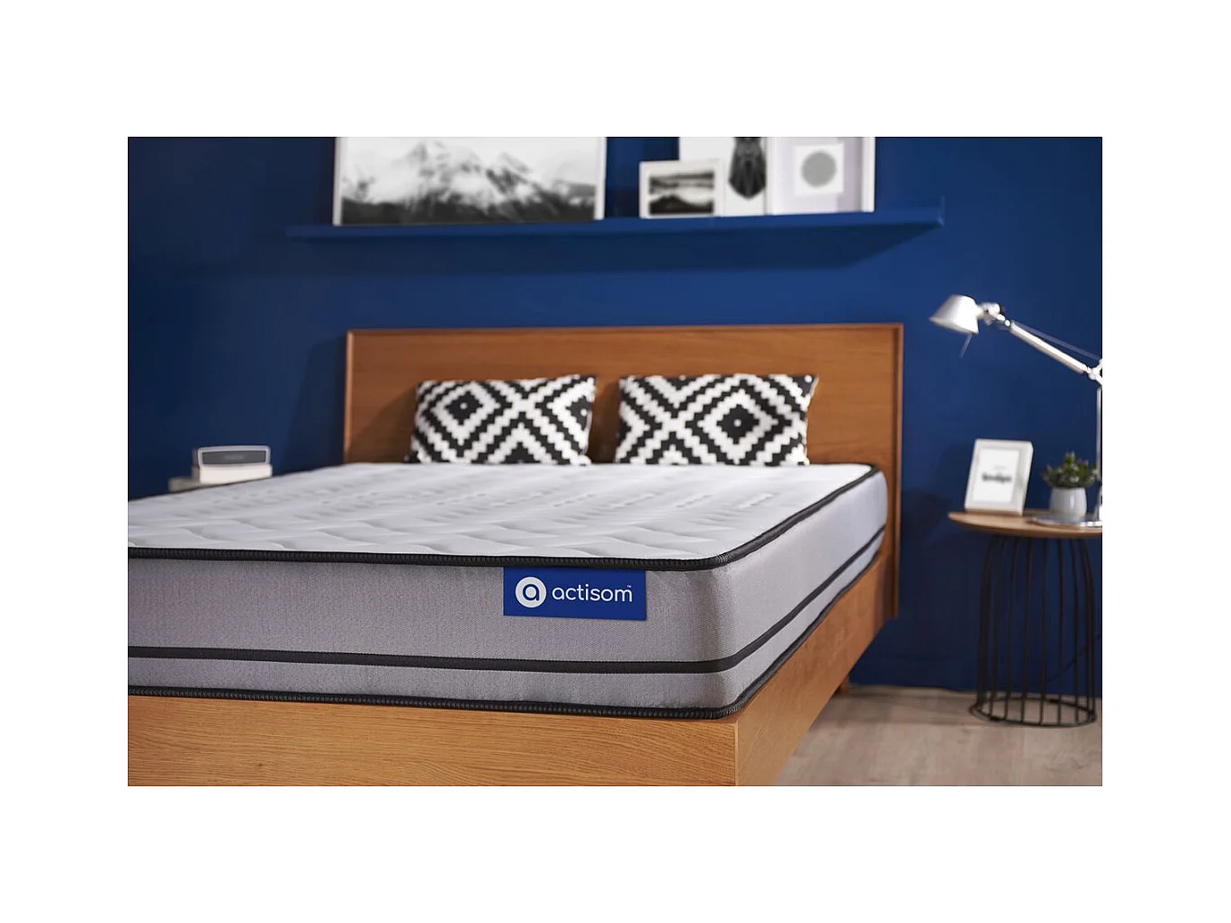 Matelas ACTIFLEX 80x190cm RESSORTS ENSACHES 3zones de confort