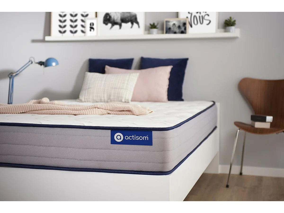 ACTISOM matelas Mémoire de forme ACTIMEMO FORM 80x200 cm 5zones de confort