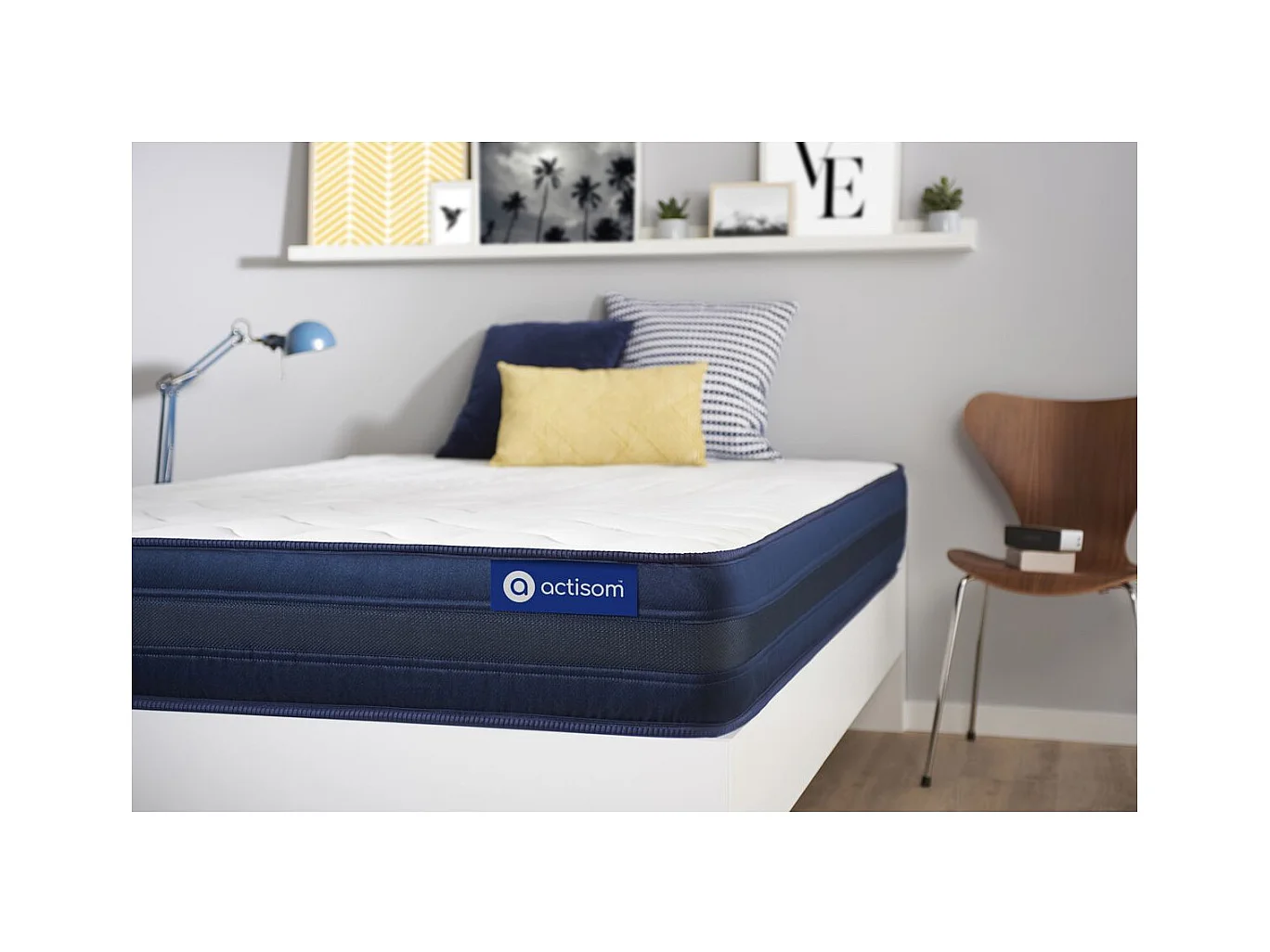 Colchão ACTISOM Actimemo Tech (120x190 cm - Espuma Viscoelástica- Altura: 24 cm)