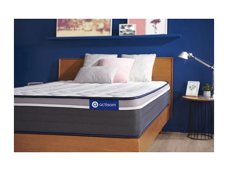 Actiflex plus matratze 120x200cm, Taschenfederkern und Memory-Schaum, Härtegrad 5, Höhe :26 cm, 7 Komfortzonen