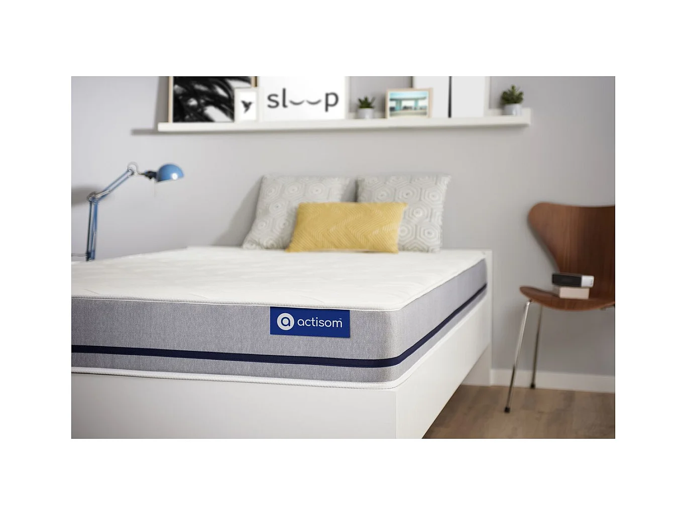 Actimemo soft matratze 80x190cm, Memory-Schaum, Härtegrad 3, Höhe : 20 cm, 3 Komfortzonen