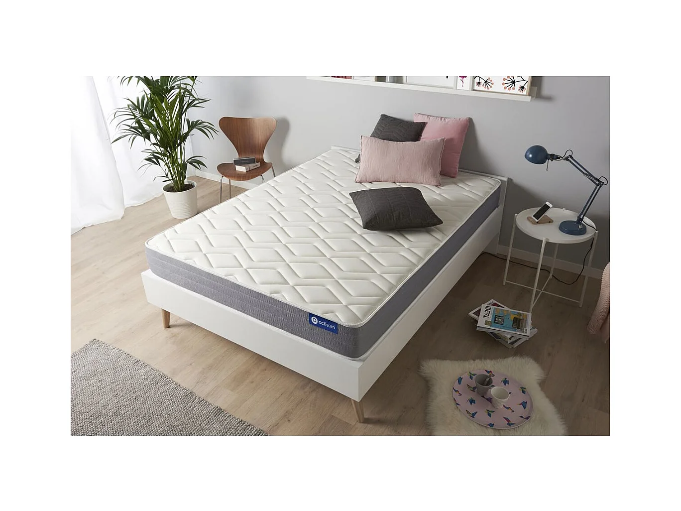 Colchão ACTISOM Actimemo Dream (80x190 cm - Espuma Viscoelástica- Altura: 22 cm)