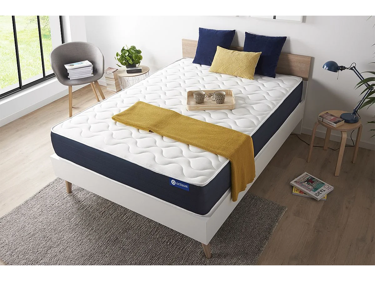 Materac Actilatex life 80x200cm, Grubosc : 22 cm, Lateks i pianka z pamiecia ksztaltu, Bardzo wysoki, 5 stref komfortu