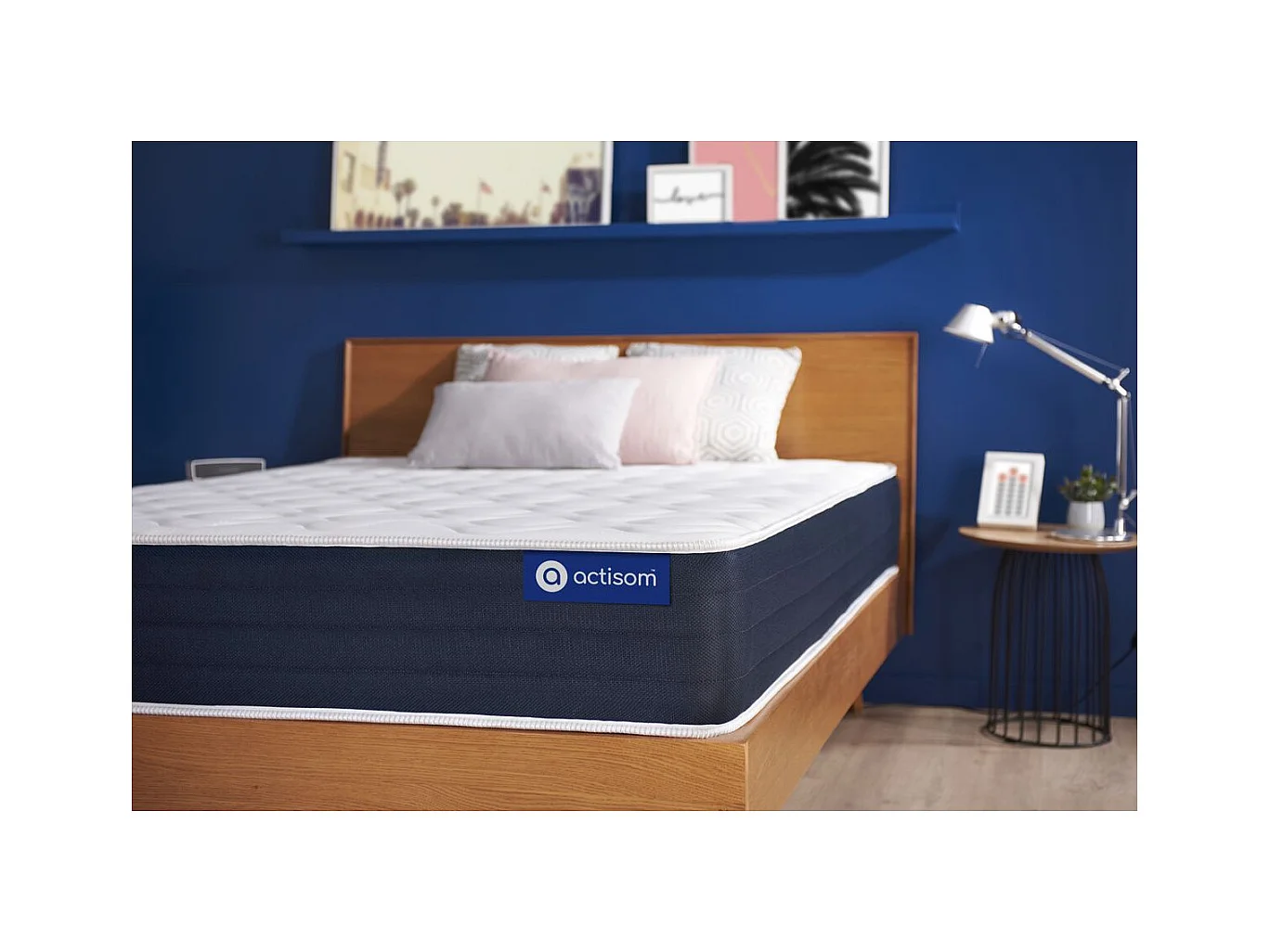 Actiflex sleep matratze 80x200cm, Taschenfederkern und Memory-Schaum, Härtegrad 2, Höhe :22 cm, 5 Komfortzonen