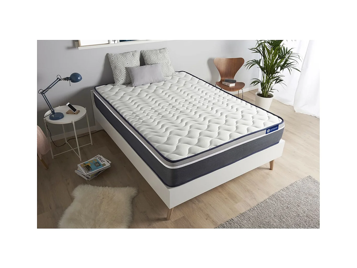 Actimemo plus matratze 120x190cm, Memory-Schaum, Härtegrad 5, Höhe :26 cm, 7 Komfortzonen