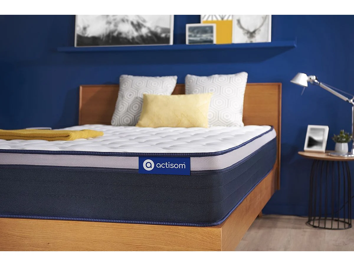 Actiflex max matratze 120x190cm, Taschenfederkern und Memory-Schaum, Härtegrad 4, Höhe :26 cm, 7 Komfortzonen