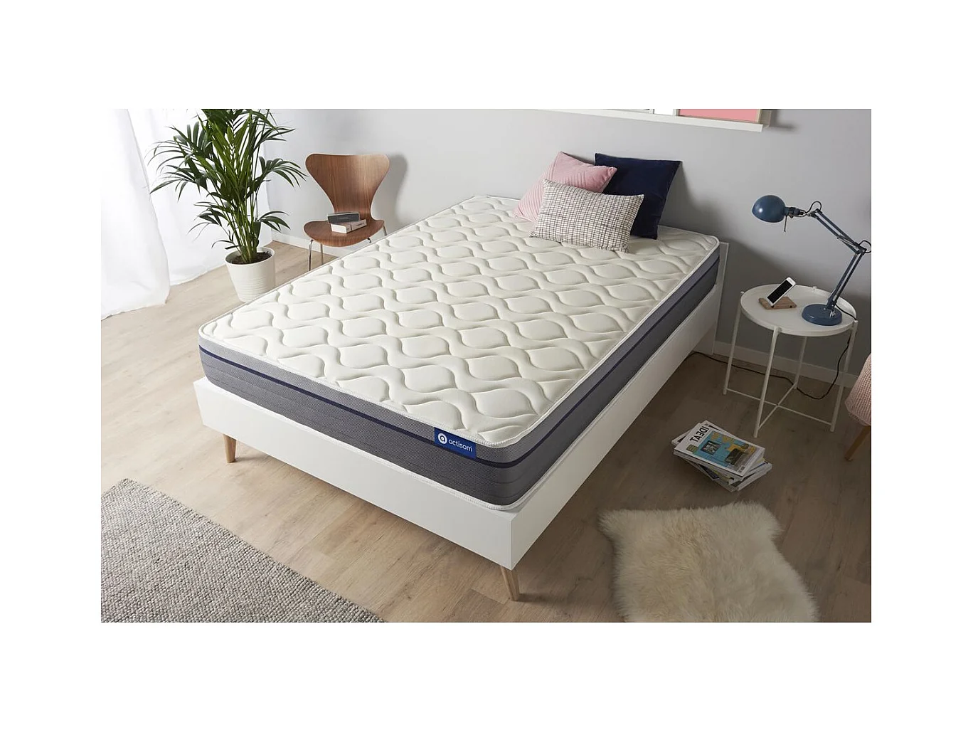 Colchão ACTISOM Actimemo Zen (80x190 cm - Espuma Viscoelástica- Altura: 26 cm)