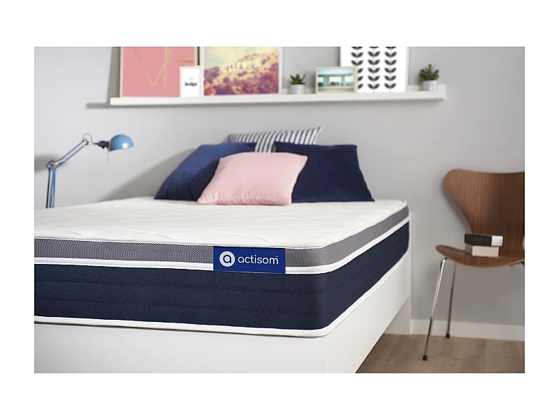 Materac Actimemo confort 80x200cm, Grubosc : 26 cm, Pianka z pamiecia ksztaltu, Umiarkowanie twardy, 7 stref komfortu