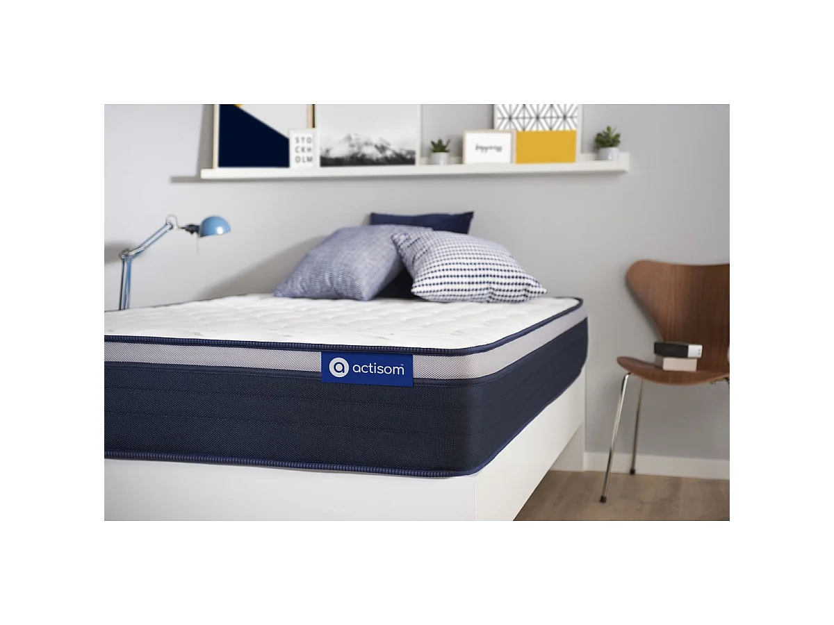 ACTISOM matelas Mémoire de forme ACTIMEMO MAX 120x190 cm Maxi épaisseur 7zones de confort