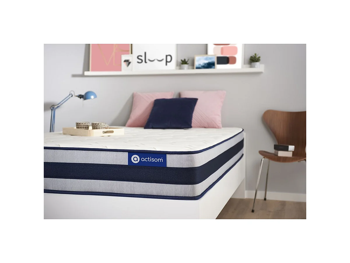 Actimemo ergo matras 80x200cm , Matrasdikte : 24 cm , Traagschuim , Stevig, 5 comfortzones