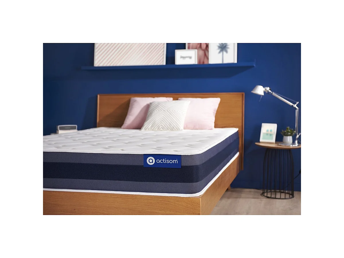 Matelas Ressorts ensachés+Mémoire de forme ACTIFLEX MORPHO 80x200 Maxi épaisseur 5zones de confort