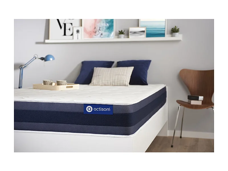 Materac Actimemo morpho 120x190cm, Grubosc : 24 cm, Pianka z pamiecia ksztaltu, Zrównowazony, 5 stref komfortu