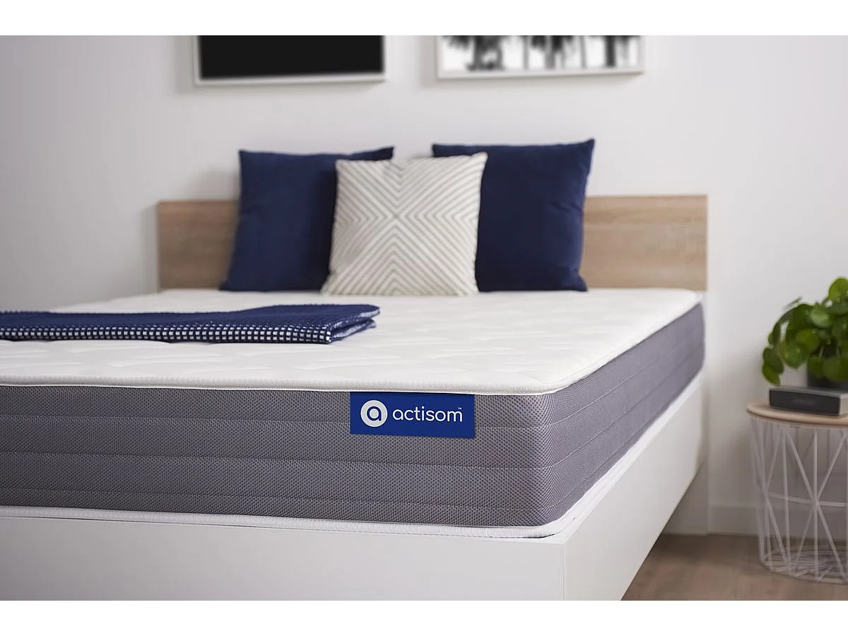 Actilatex dream matras 80x190cm , Matrasdikte : 22 cm , Latex en traagschuim , Vrij stevig, 5 comfortzones