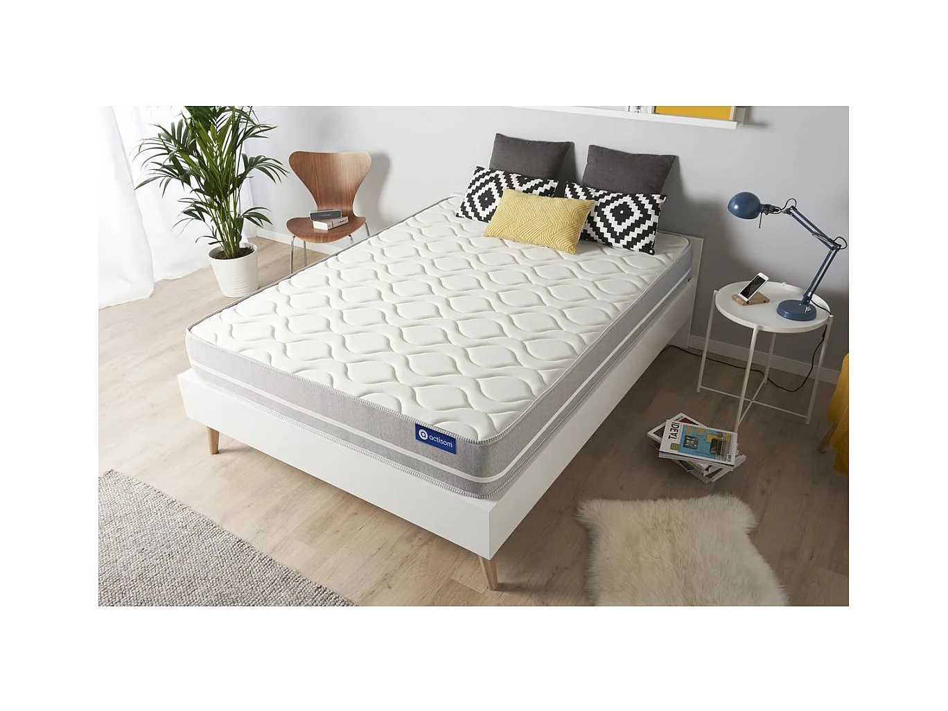 Materasso Actimemo touch 120x190cm - Spessore : 20cm - Memory foam - Bilanciato