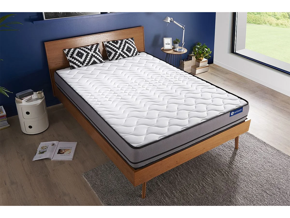 Matelas ACTIFLEX 120x200cm RESSORTS ENSACHES 3zones de confort