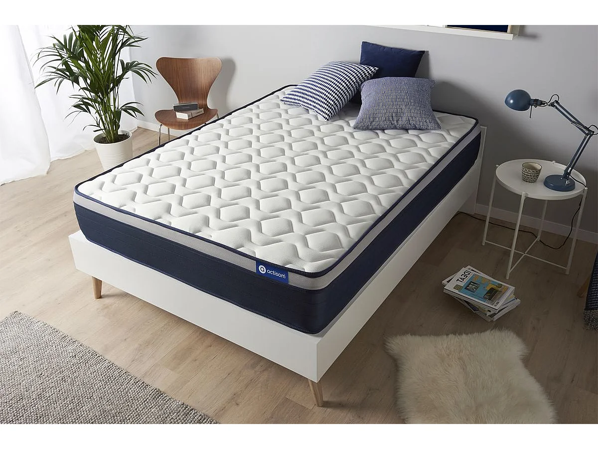 ACTISOM matelas Mémoire de forme ACTIMEMO MAX 120x200 cm Maxi épaisseur 7zones de confort